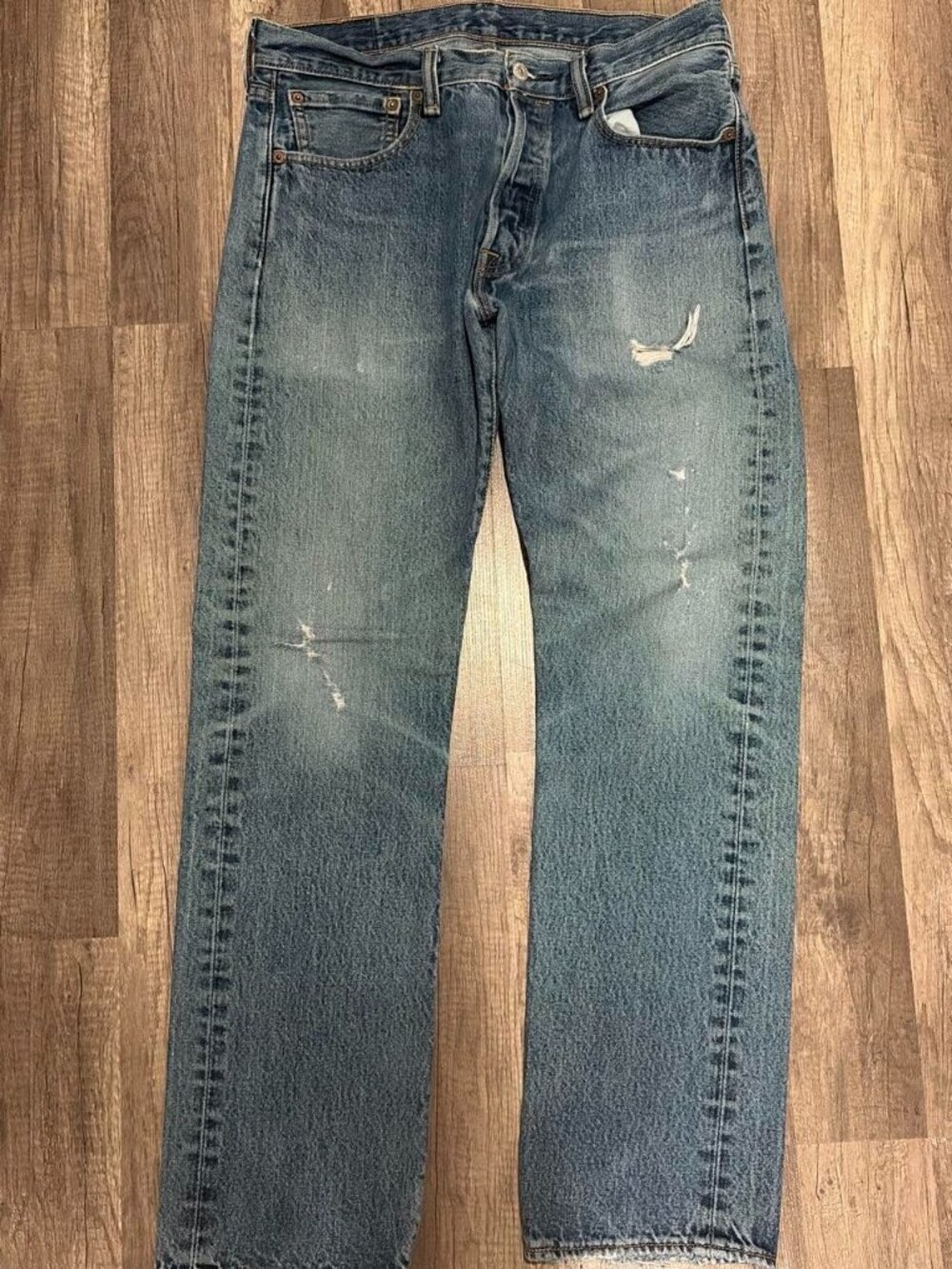 Vintage Levi's 501 Distressed Jeans